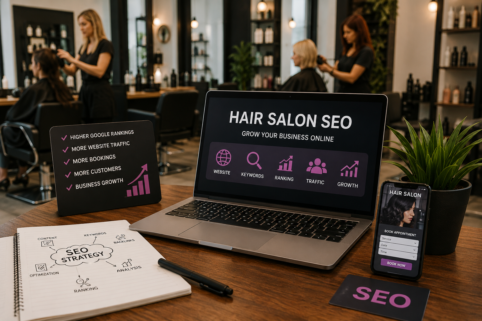 Hair Salon SEO Services
